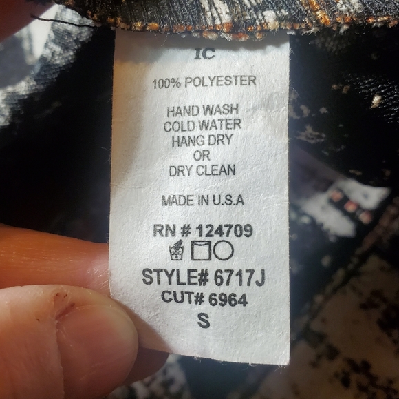 IC by Connie K Blazer Asymmetric Abstract Blazer S - Picture 7 of 7